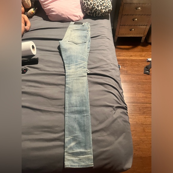 Amiri jeans for sale sz 28 classic denim - Picture 3 of 7